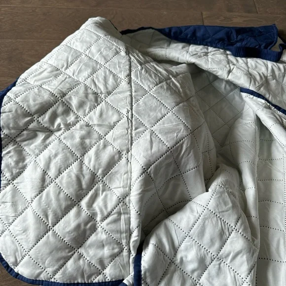 Navy Blue sofa Cover format of 3 pics New with bag - Picture 8 of 12